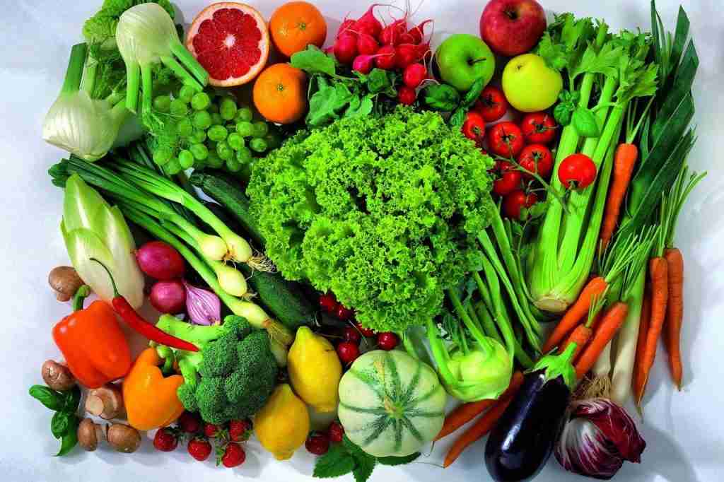 tanta frutta e verdure