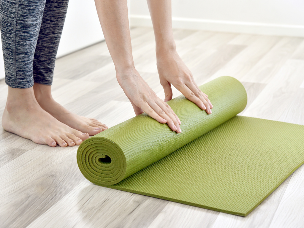 accessori yoga: il tappetino 