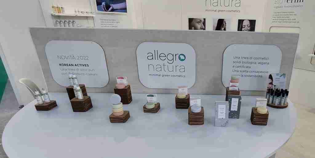 cosmetici solidi Allegro Natura Sana Bologna 2022