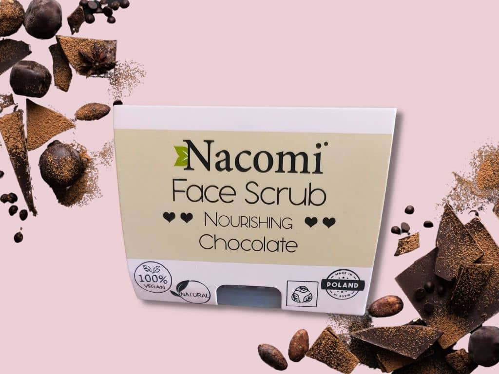 descrizione scrub labbra nutriente al cioccolato Nacomi